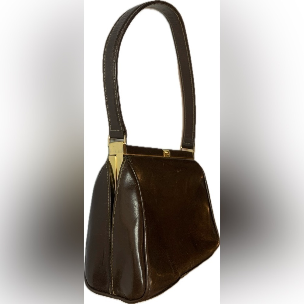 FENDI Vintage Leather Baquette Bag - Picture 4 of 16